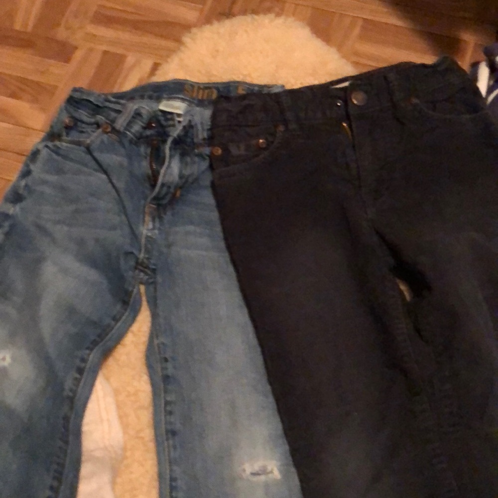 2 pairs boys crewcuts pants